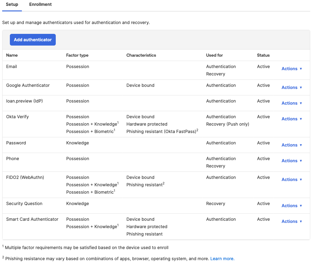 Best Practices when Setting Up Authentication Policies