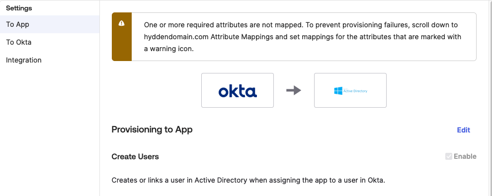 How to Provision Okta Users to a Specific Active Directory OU