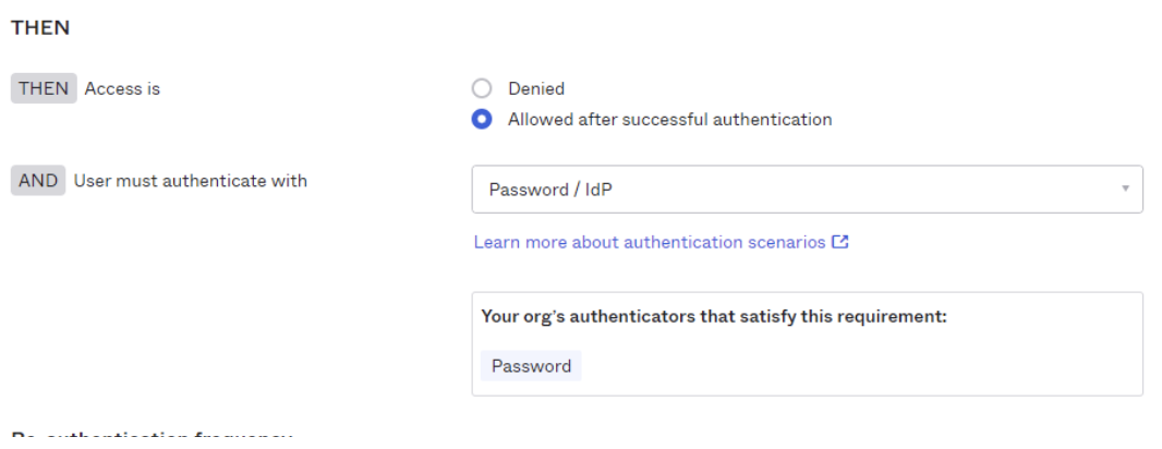 Policy Settings