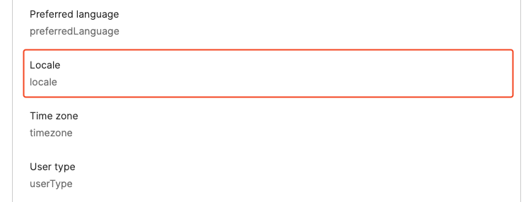 Test User profile