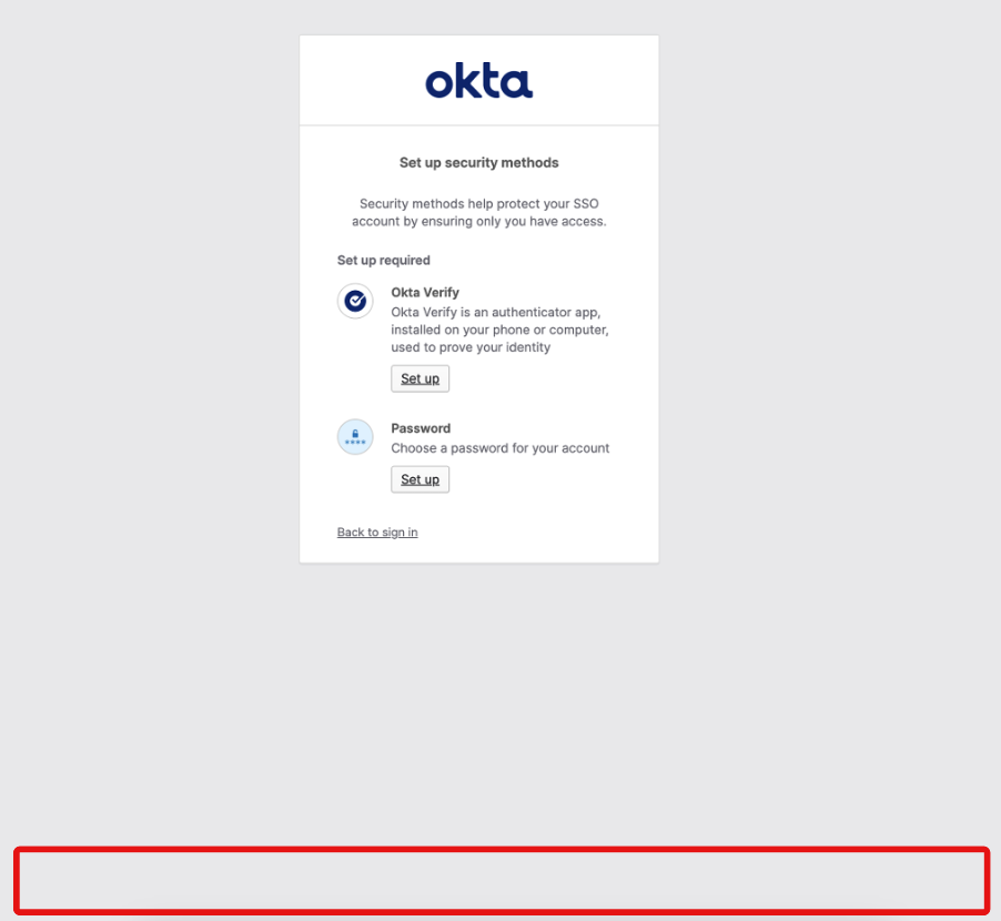 User Welcome Page on  OIE