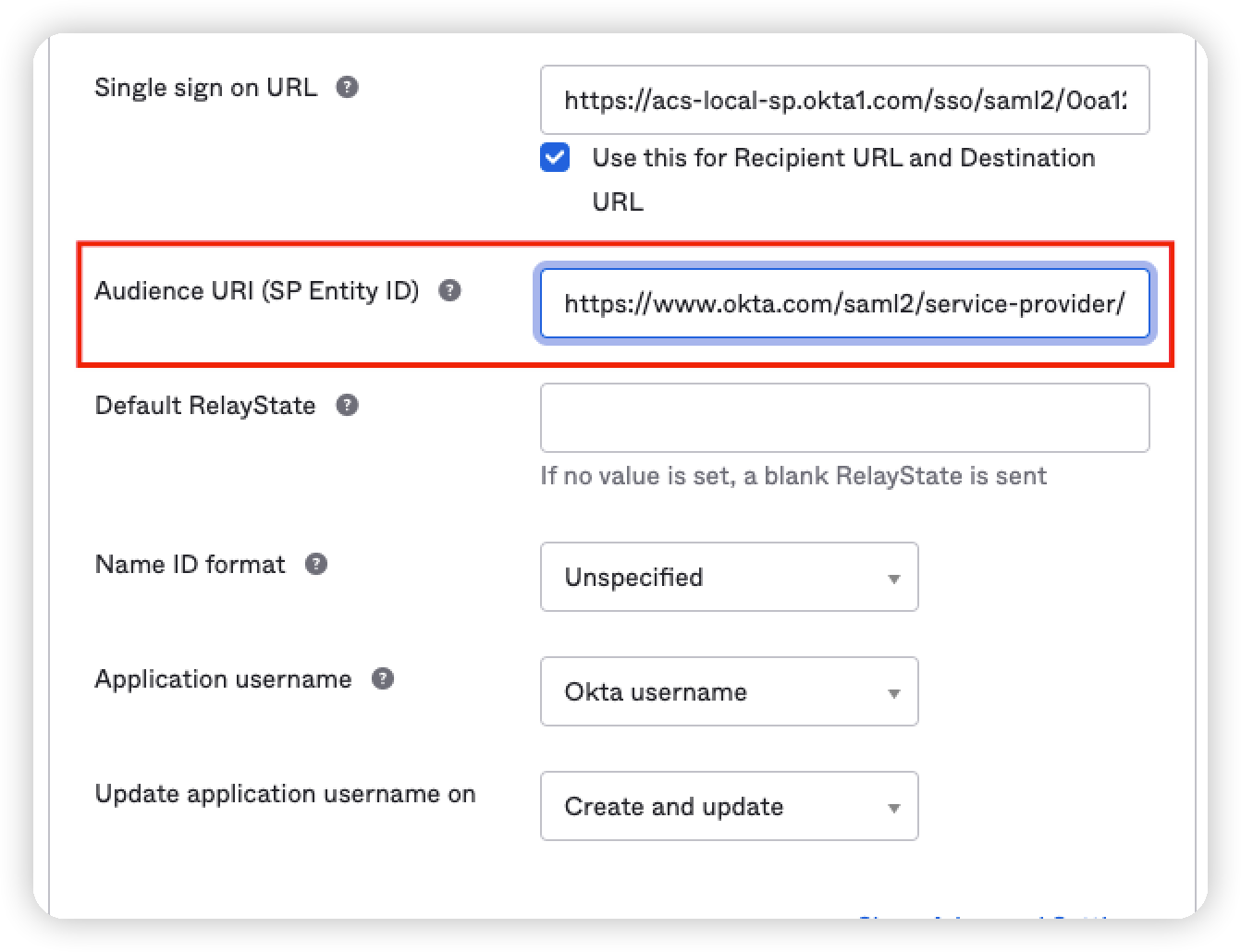 Setting Up Okta Orgs as SAML IDP and SAML SP for Dynamic ACS URL Support