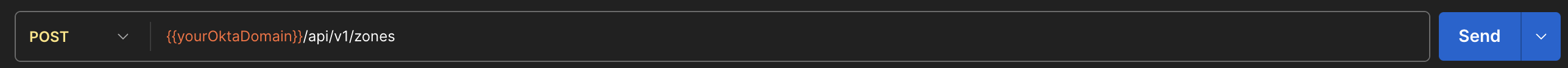 {yourOktaDomain}/api/v1/zones