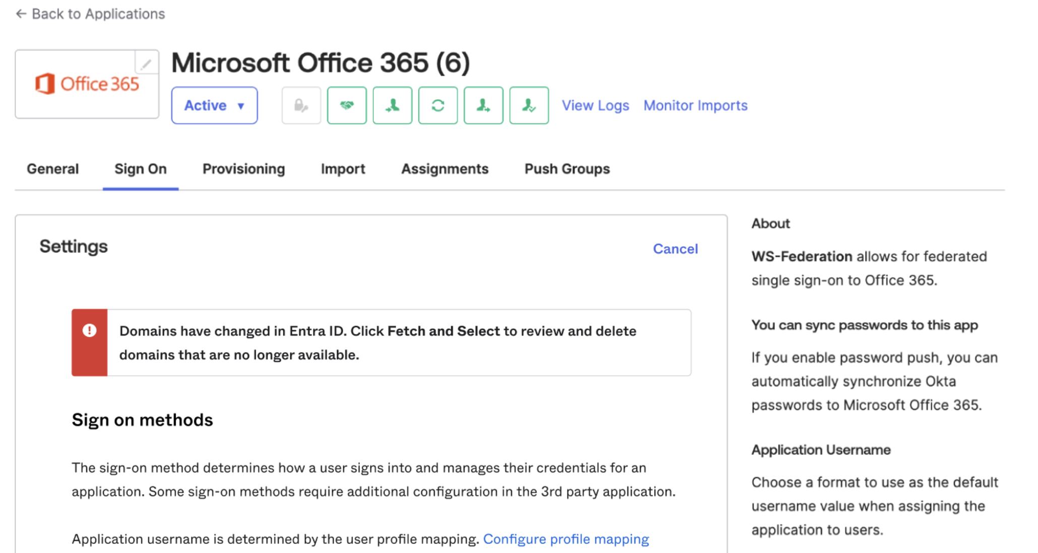Okta Support - Domains No Longer Available Error when Trying to Change ...