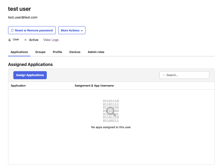 Account in Active Mode