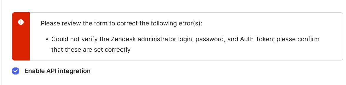 Error Message