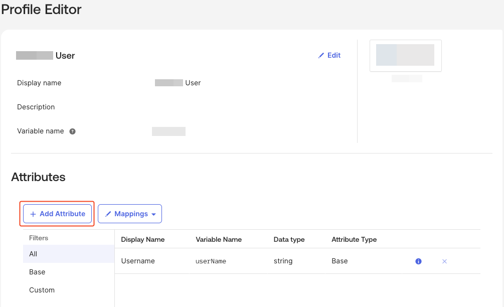 Profile Editor