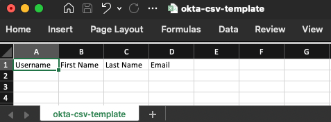 open CSV