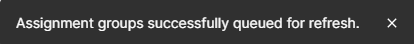 Displayed Message