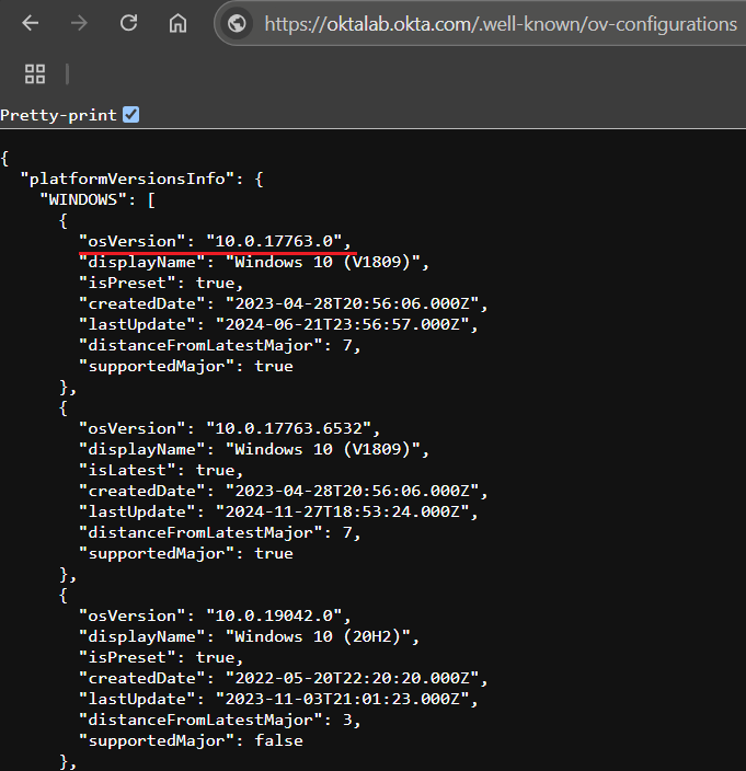 well-known/ov-configurations osversion