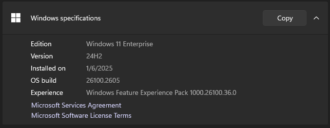 About Windows System