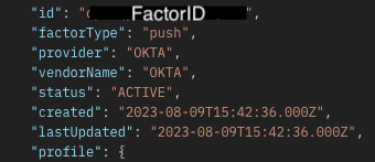 FactorID