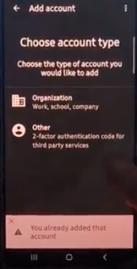 Error Message