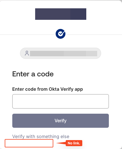 Missing "Back to Sign In" button
