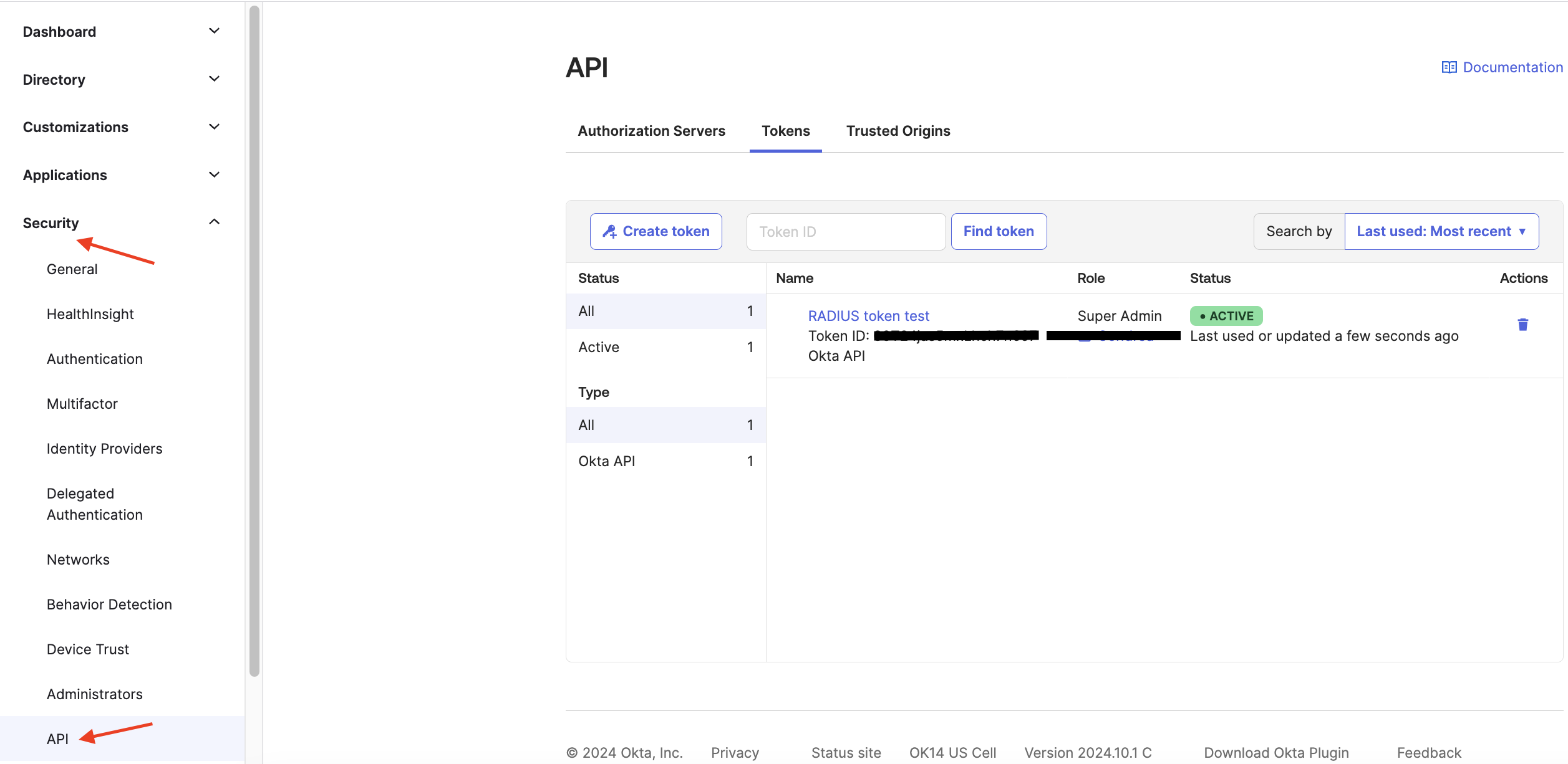 API Tokens