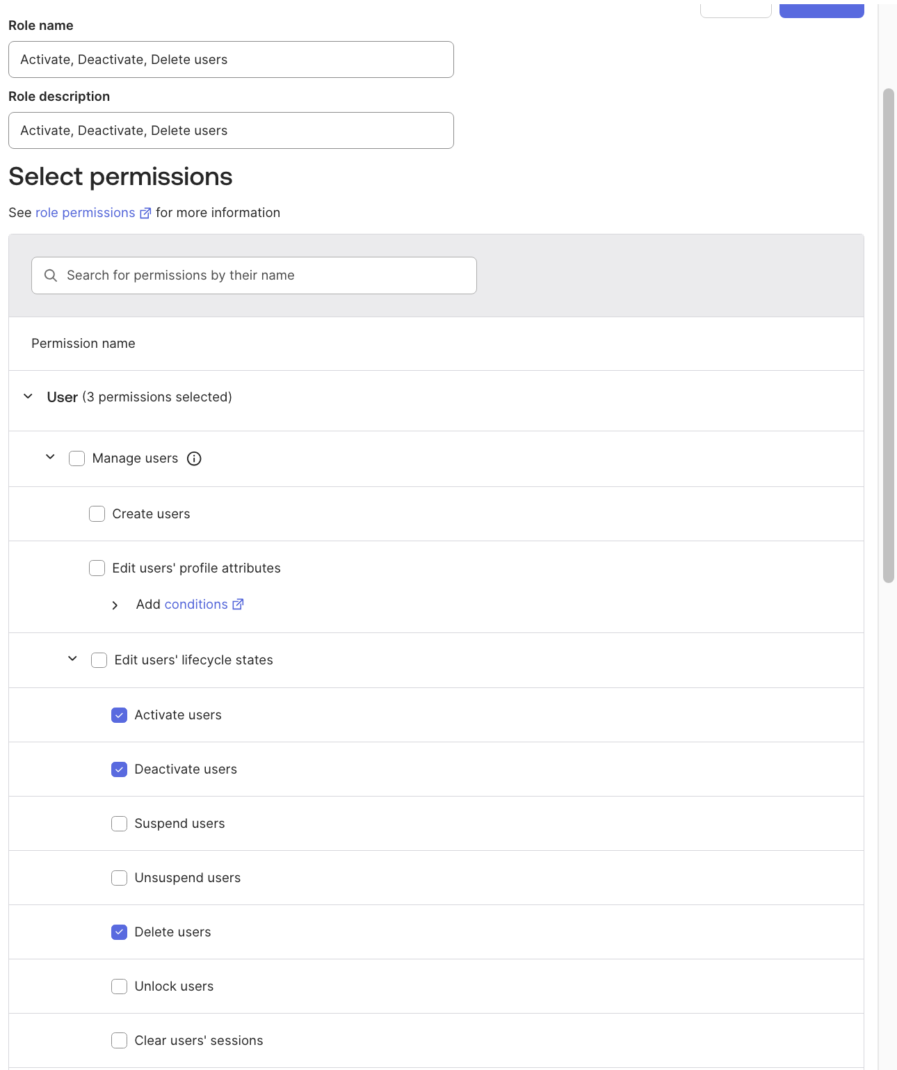 permissions