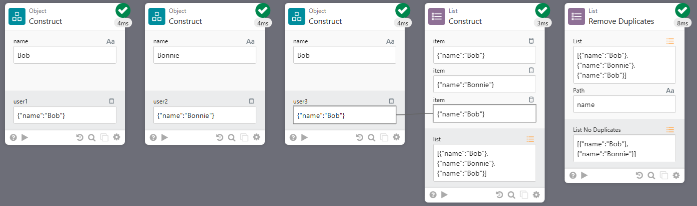 Remove Duplicates card