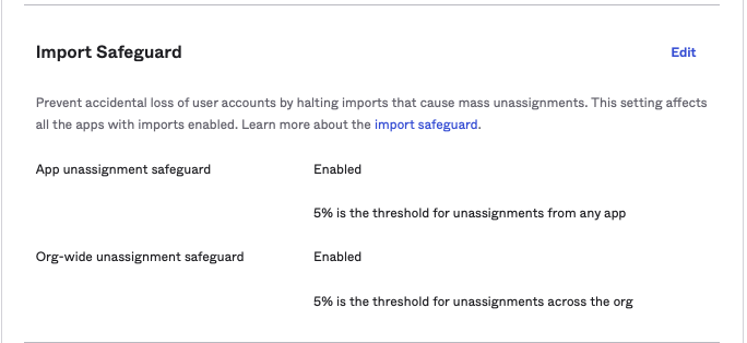 Import Safeguard