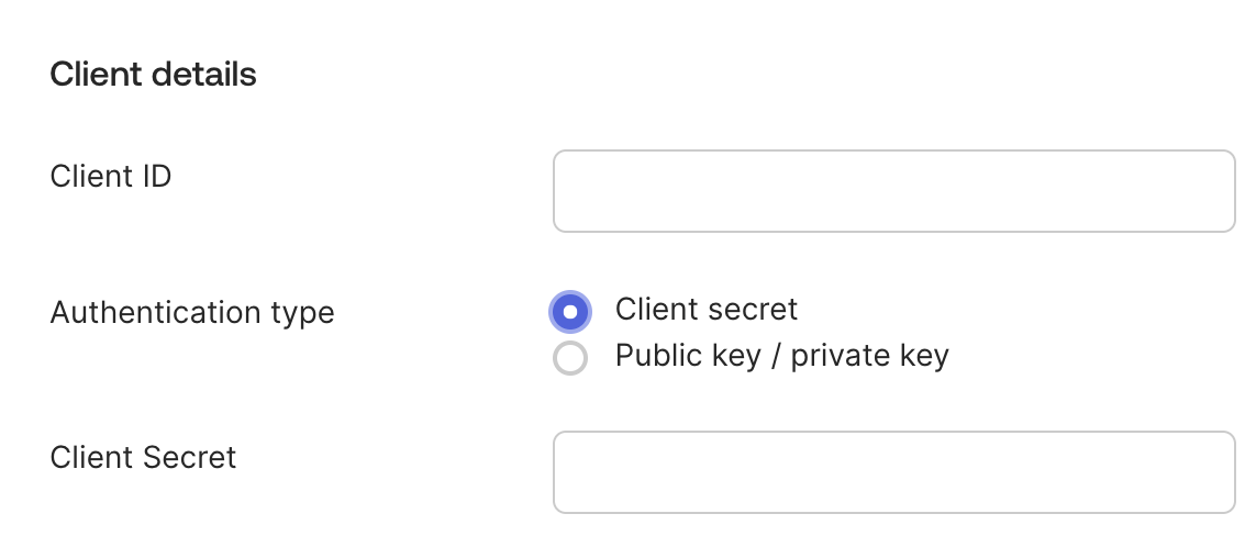Client Details