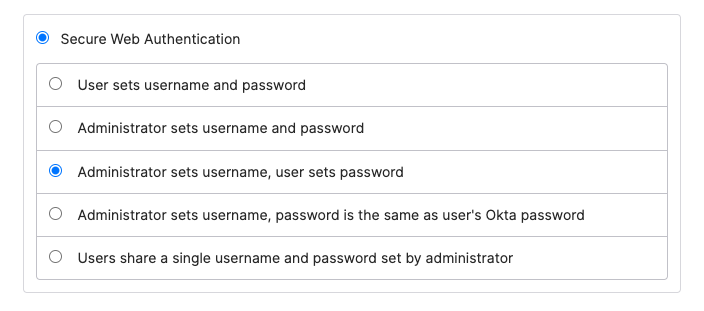 Secure Web Authentication