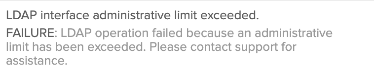 Error Message