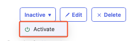 Activate&nbsp;button