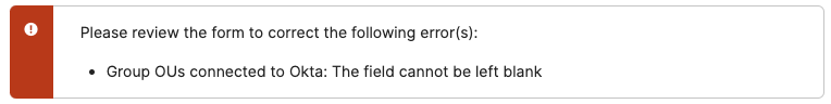 Error Message