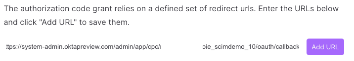 redirect URL example