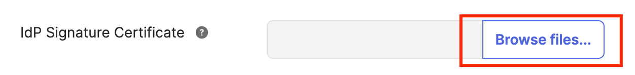 Upload the new certificate