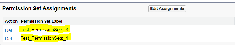 User's Permission Sets in Salesforce