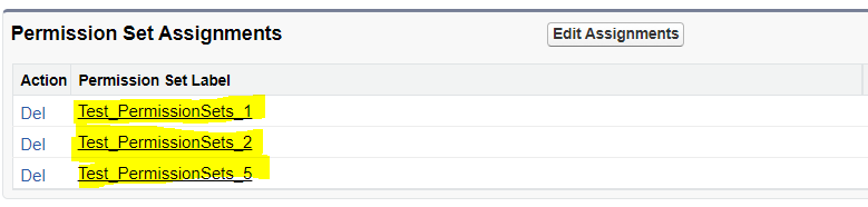 Permission Sets