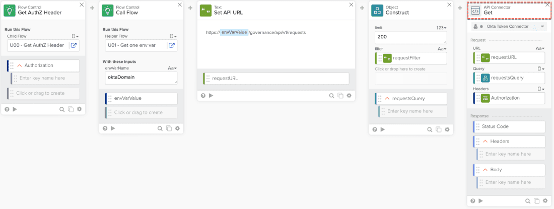 Use of generic API Connector