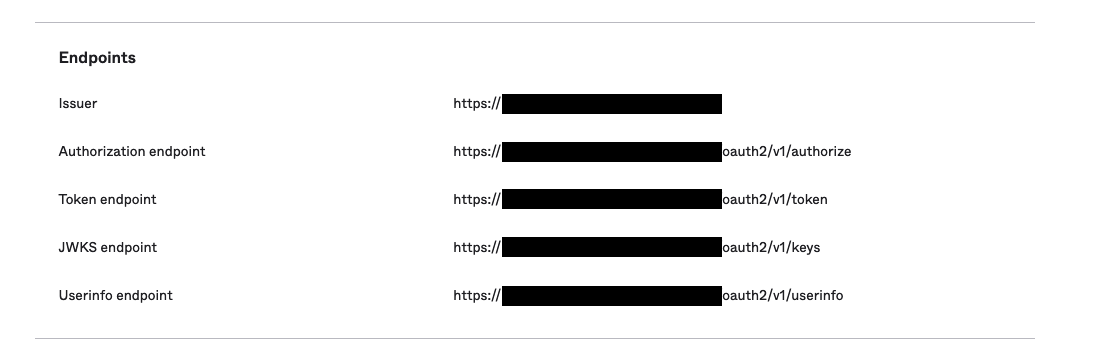Userinfo endpoint