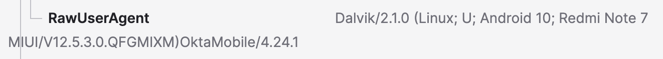 RawUserAgent