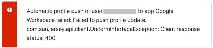 Error Message