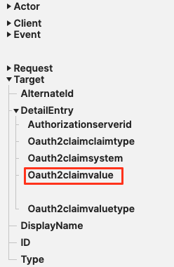 Oauth2claimvalue