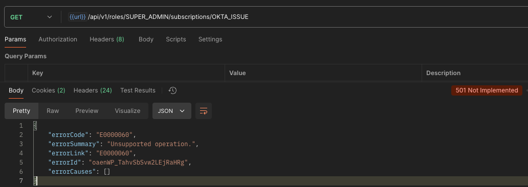 API Error