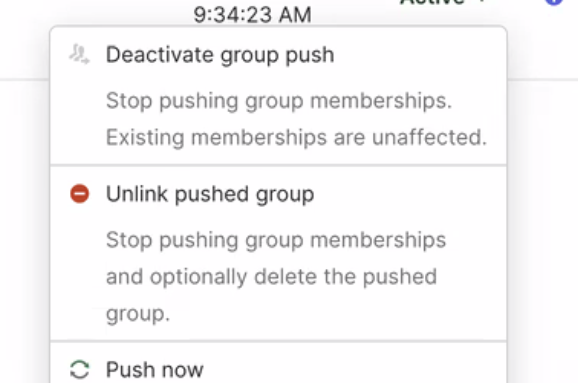 Error drop-down