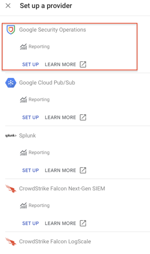 Google SecOps Operations