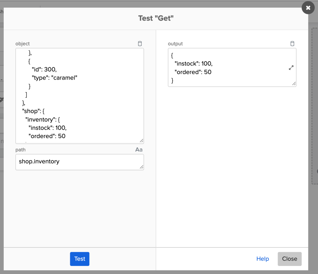 Extracting an object value