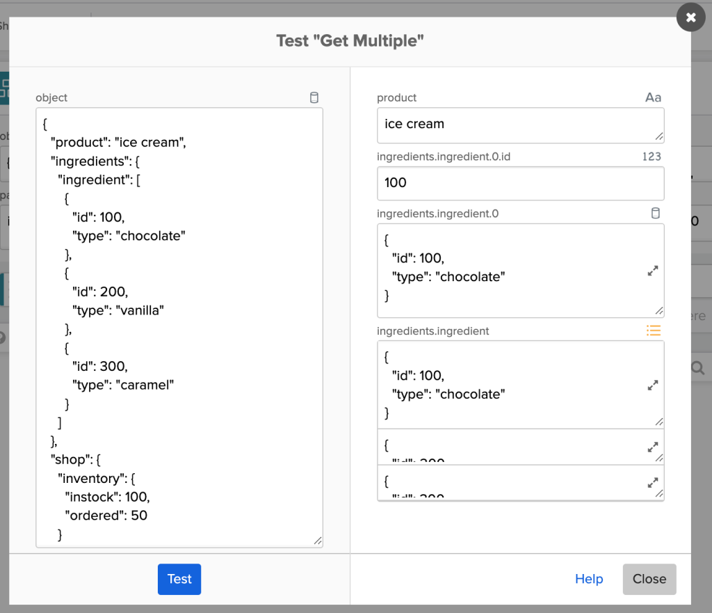 Testing the Object – Get Multiple card