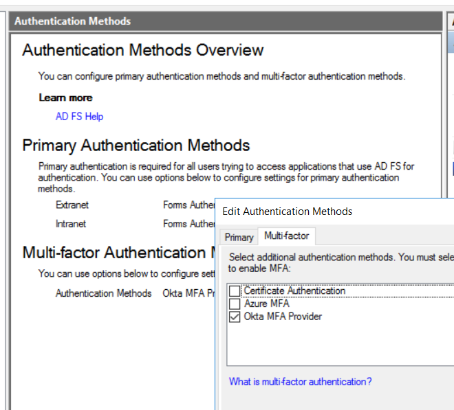 Authentication Methods