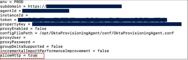 Okta provisioning agent