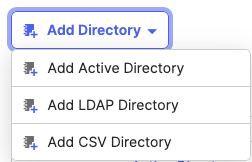 Directories to add