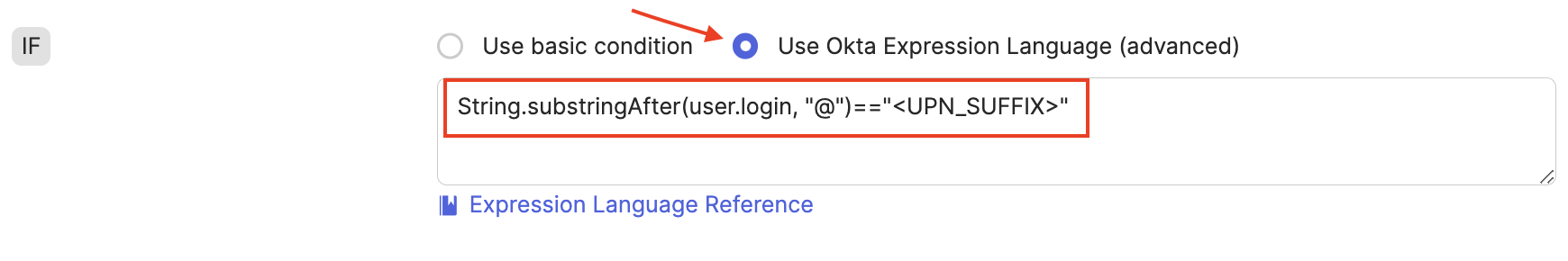 Okta Expression Language