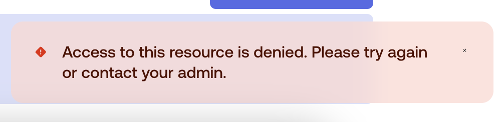 Super Admin removal Error