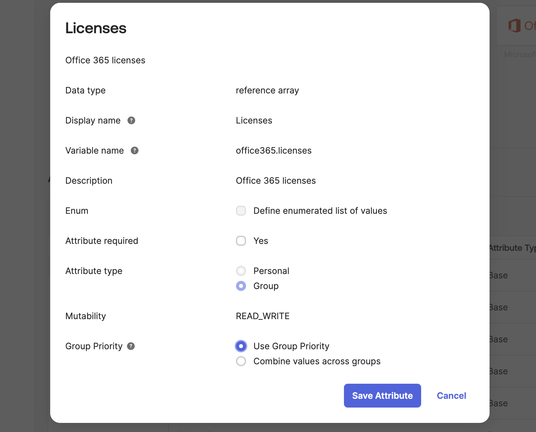 Licenses