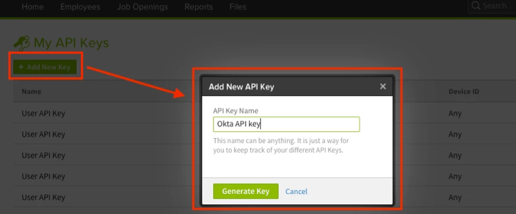 API Keys