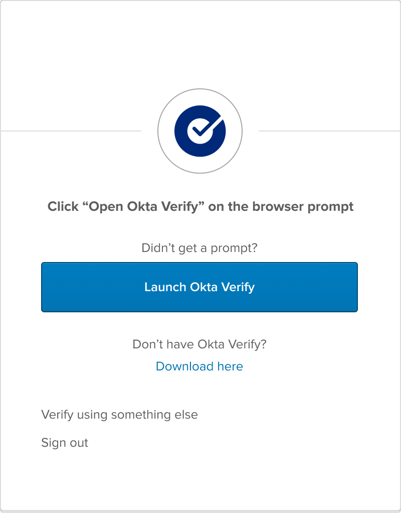 FastPass Interactive Login Prompt