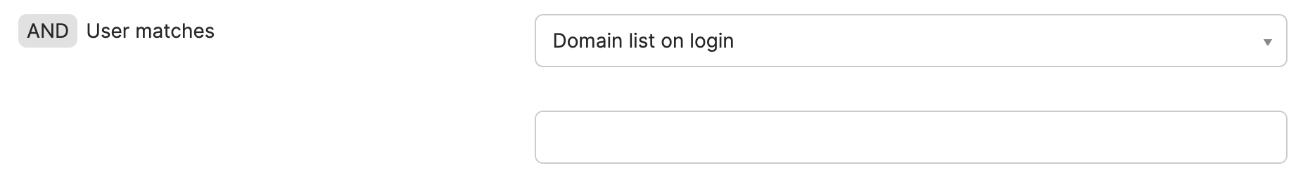 User matches
